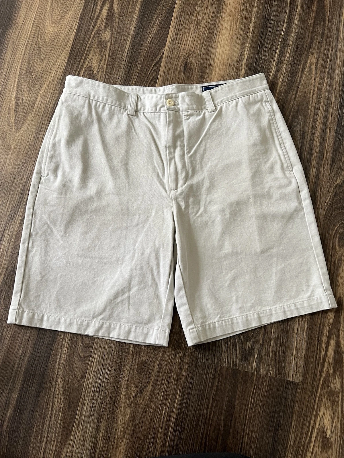 Vineyard Vines Khaki Chino Shorts Cotton Twill 34