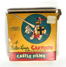 Vintage Castle Films 8mm Woody Woodpecker Cartoon "Happy Scouts" 441 Walter Lan
