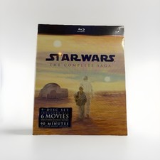 STAR WARS The Complete Saga USA Version Blu-ray Disc, 9-Disc Set - Sealed