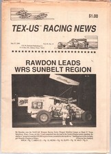 Tex-us Racing News 7271990-newspaper Format-bo Rawdon-winged Modified Photo Tex-us Racing News 7271990-newspaper Format-bo Rawdon-winged Modified Photo