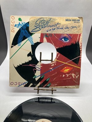 Rod Stewart Da Ya Think I'm Sexy? 12'' Vinyl Single Record WBSD-8727