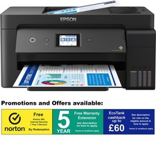 Epson EcoTank ET-15000 All-In-One Printer (A4 Scan & A3+ Print) Cashback offer