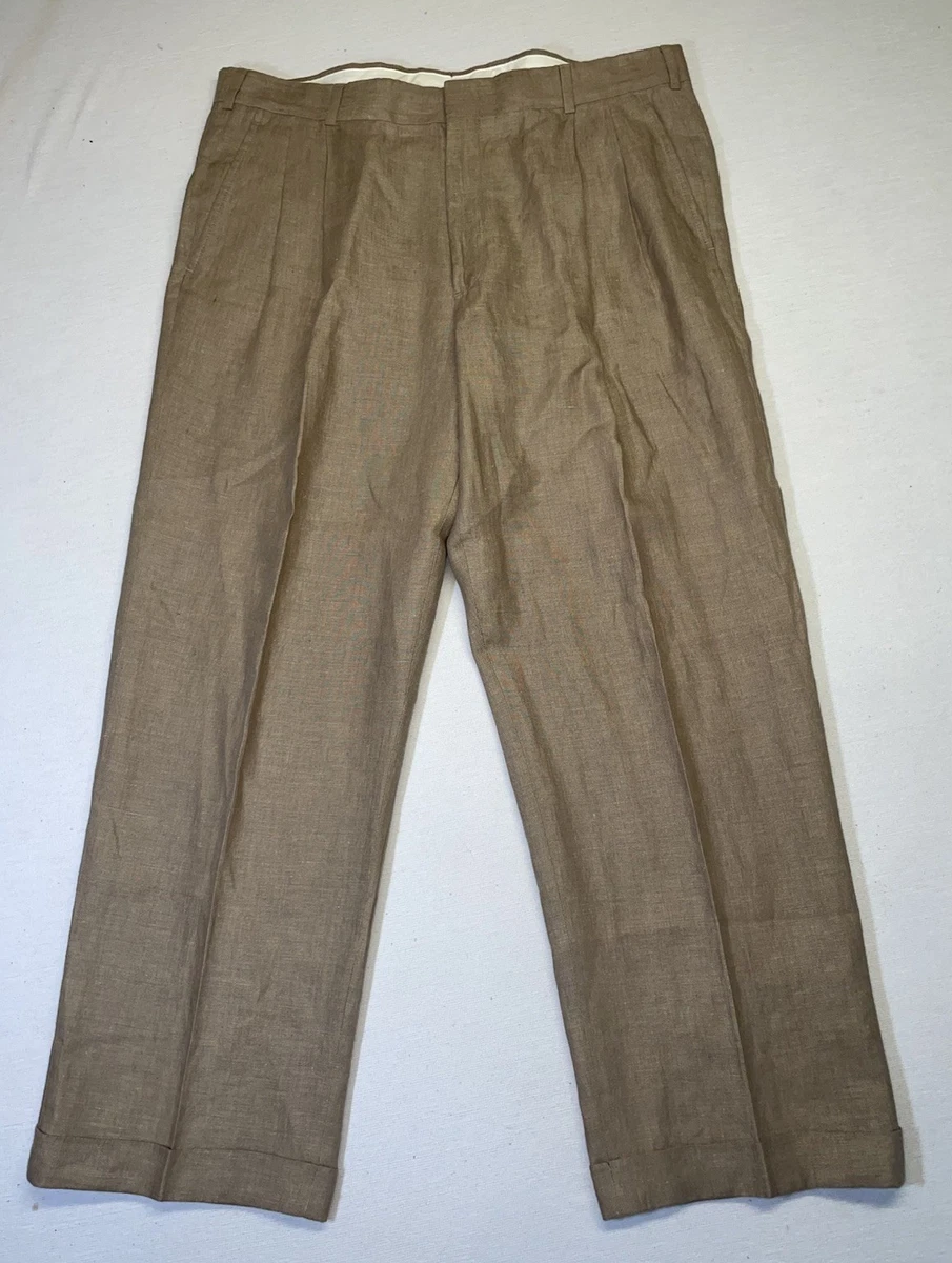 Brooks Brothers Regular Size Linen Pants for Men for sale | eBay