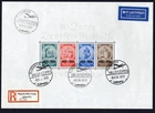 1933 NAZI Germany Nothilfe SS Airmail Registered FDC Modern Reproduction Stamp s