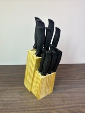 12 Piece Cutlery Kitchen Knife Block Set 1 pieces missing 