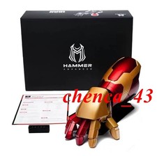 Updated Iron Man MK42 Gauntlet Arm 1:1 Wearable Armor Voice Remote Control Gift