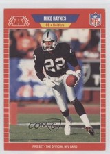 1989 Pro Set Mike Haynes #462 HOF 17wc