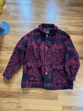 80s thick Woolrich coat rare warm XL made in USA vintage wool designer 70s