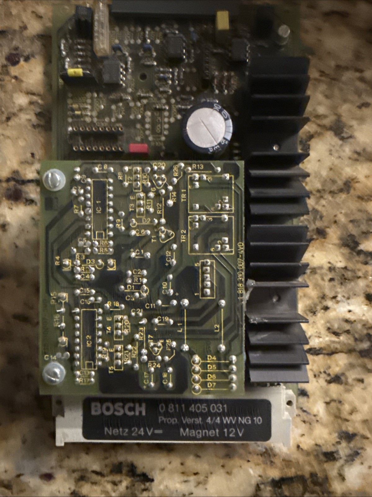 Bosch 0811405031 Prop Verst 4/4 WV NG 10 Control Card