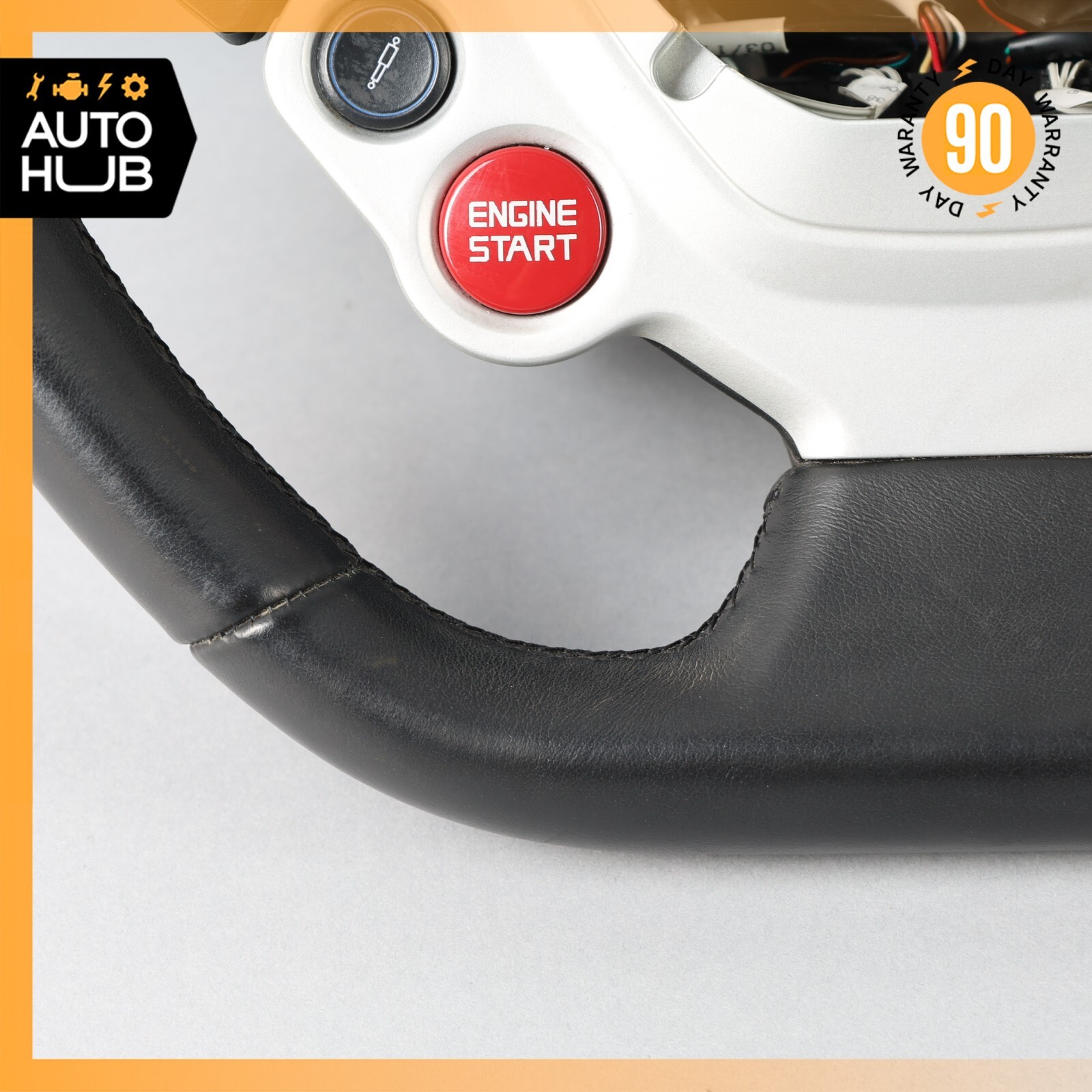 11-16 Ferrari FF F151 Steering Wheel Flat Bottom 84844100 OEM 40k