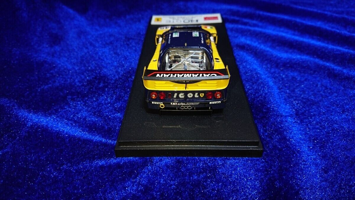 1/43 MAKE UP EIDOLON Ferrari F40 GTE Le Mans 1996 Ennea IGOL 1/43 MAKE UP EIDOLON Ferrari F40 GTE Le Mans 1996 Ennea IGOL