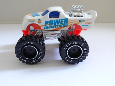 spielzeugauto monstertruck expressräder 4x4 weiß