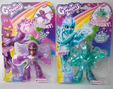 Character Options Ltd GOO ZONIANS Git Zu Squishy Figures Set Princess Flix Isla