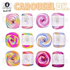 ❤ Woolcraft Carousel DK Yarn Cake - Knitting Crochet Yarn Wool 200g Cakes UK ❤