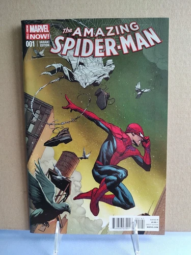 Amazing Spider-Man 1 (2014) Opena 1:75 Variant NM 1st Appearance Cindy Moon