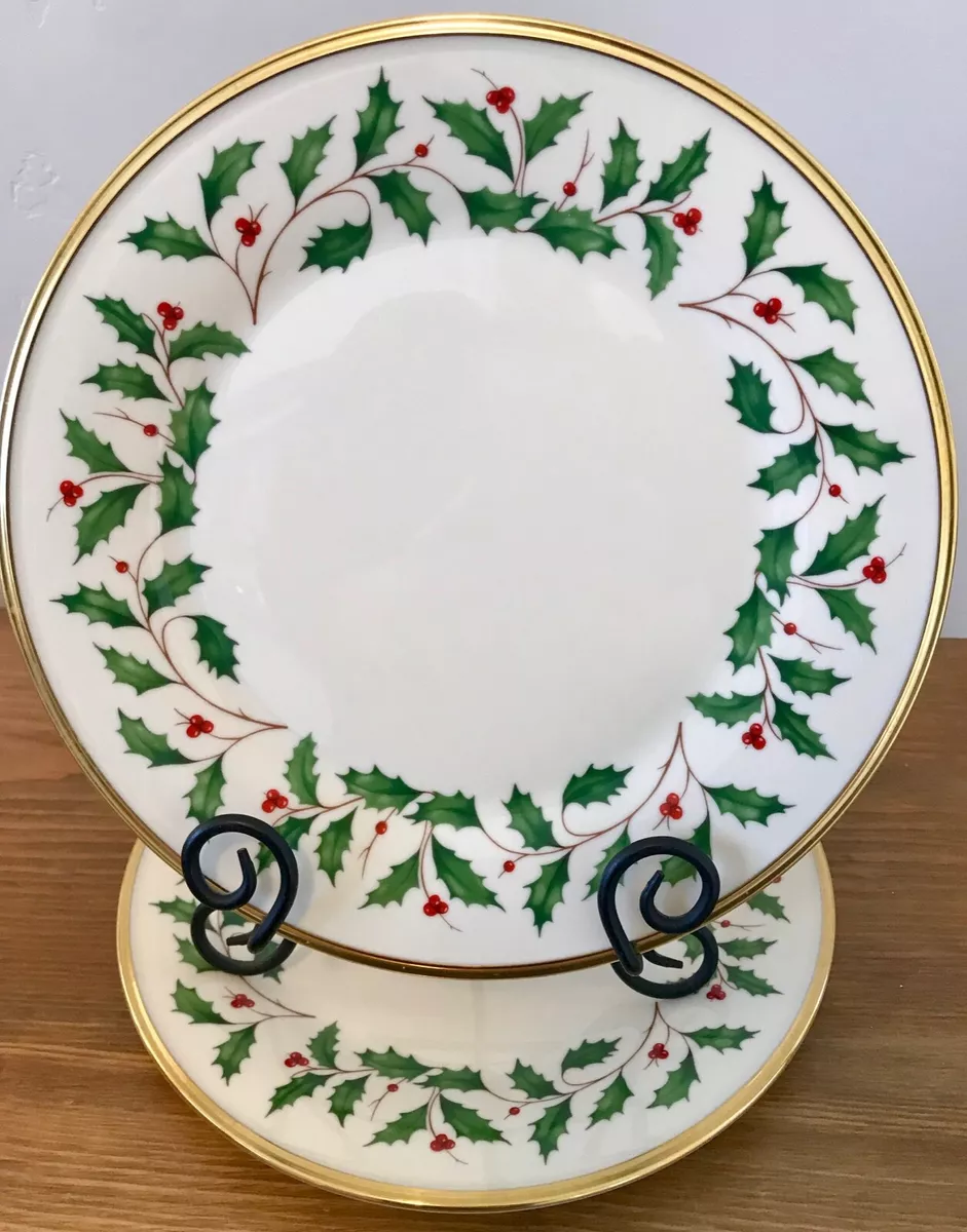 Lenox top holiday plates
