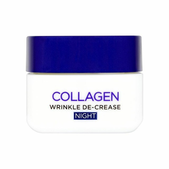 loreal collagen wrinkle decrease night cream