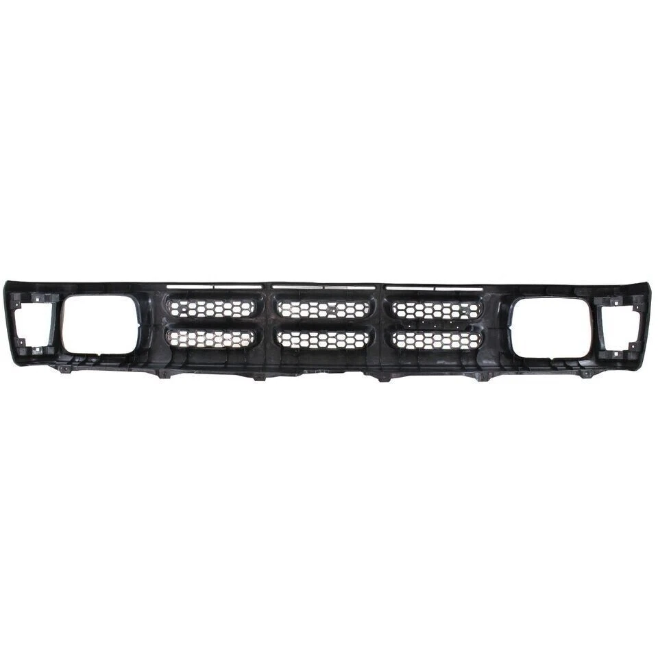 New Front Grille Assembly Painted Black Fits 1990-1993 Mazda B2600 B2200 2-Door Foto 2 de 4