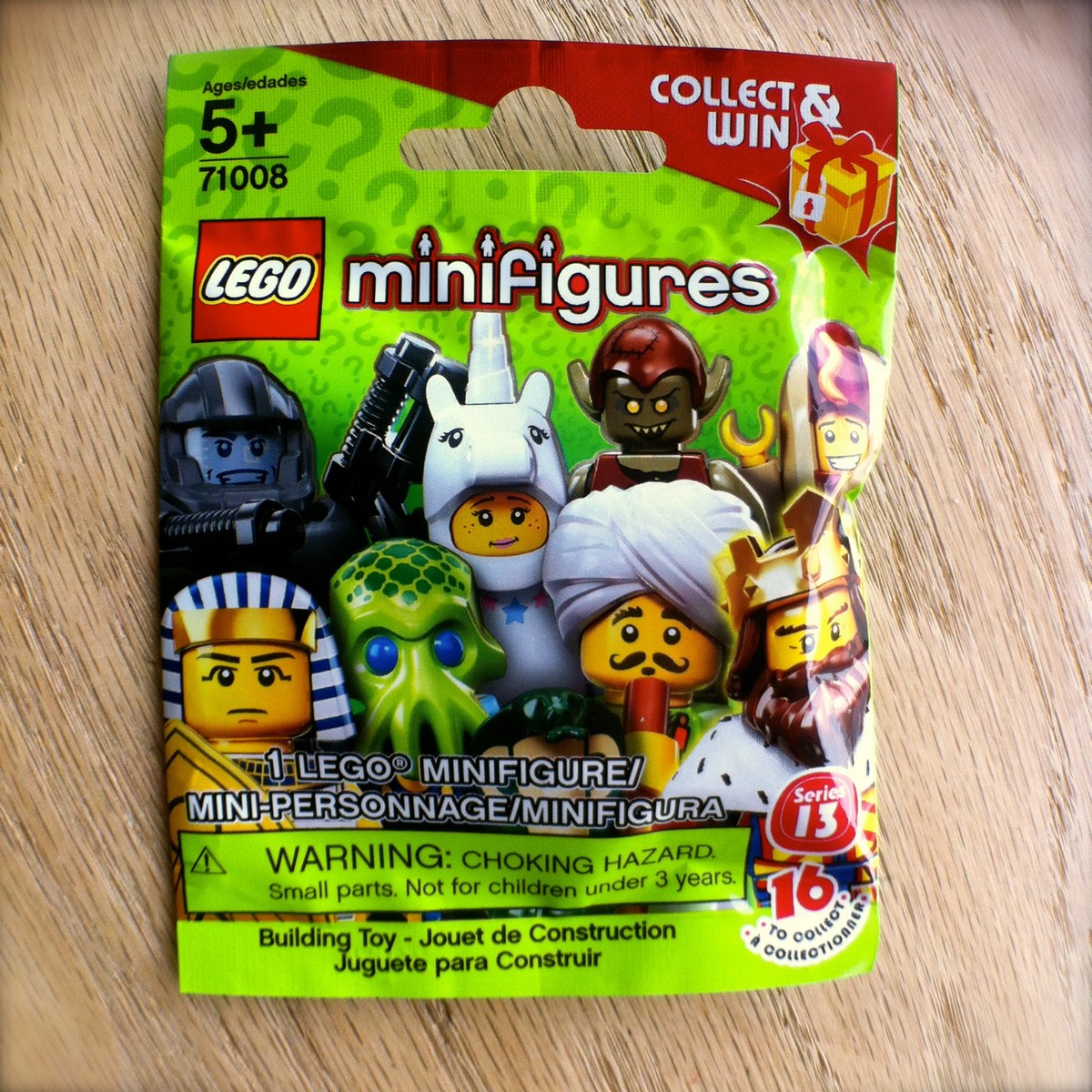 LEGO 71008 Minifigures SNAKE CHARMER #4 Series 13 SEALED Minifigs