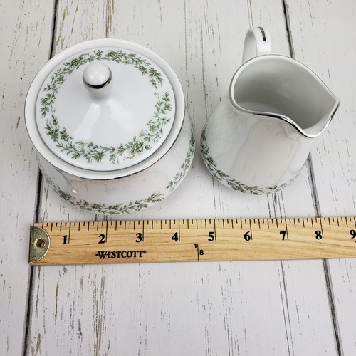 Mikasa Japan Montclair G9059 Creamer and Sugar Set Vintage - Picture 9 of 12