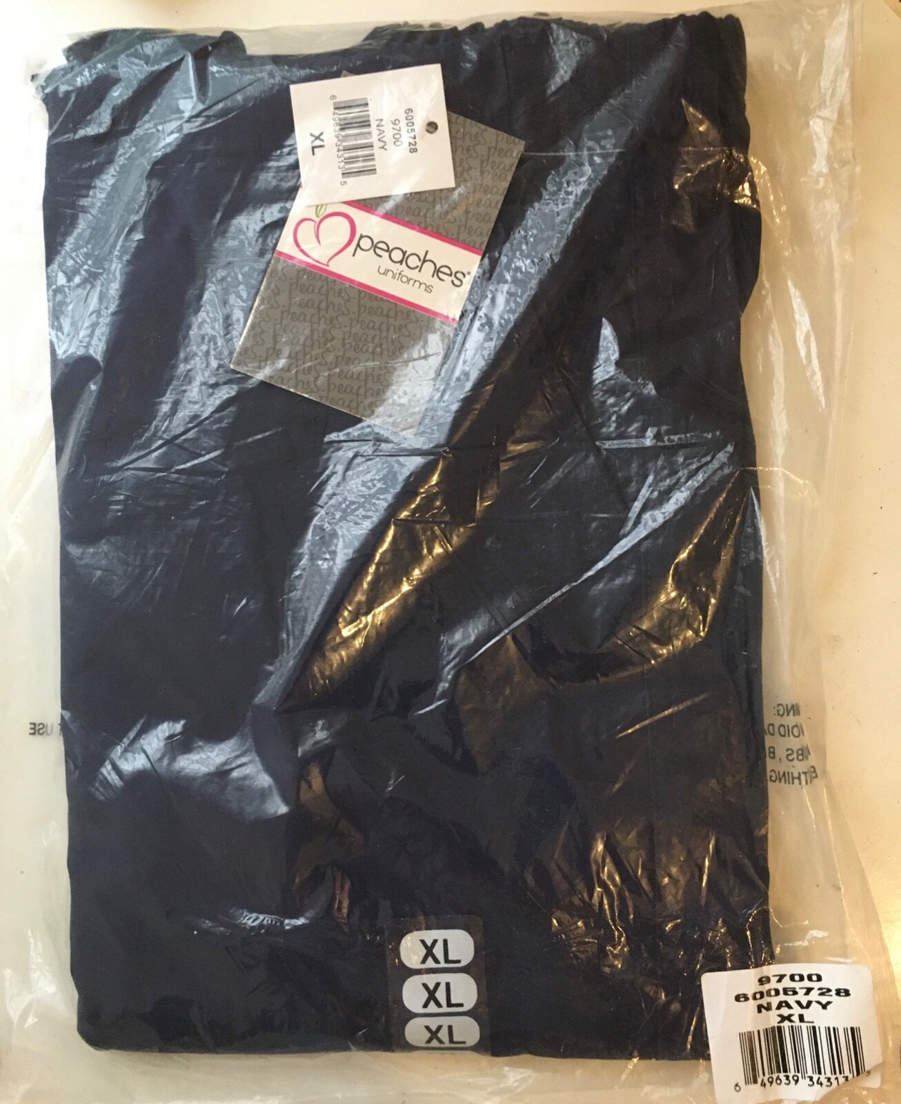 Peaches Comfort Collection Women Scrub Pants 7438 Xl Navy For Sale Online Ebay