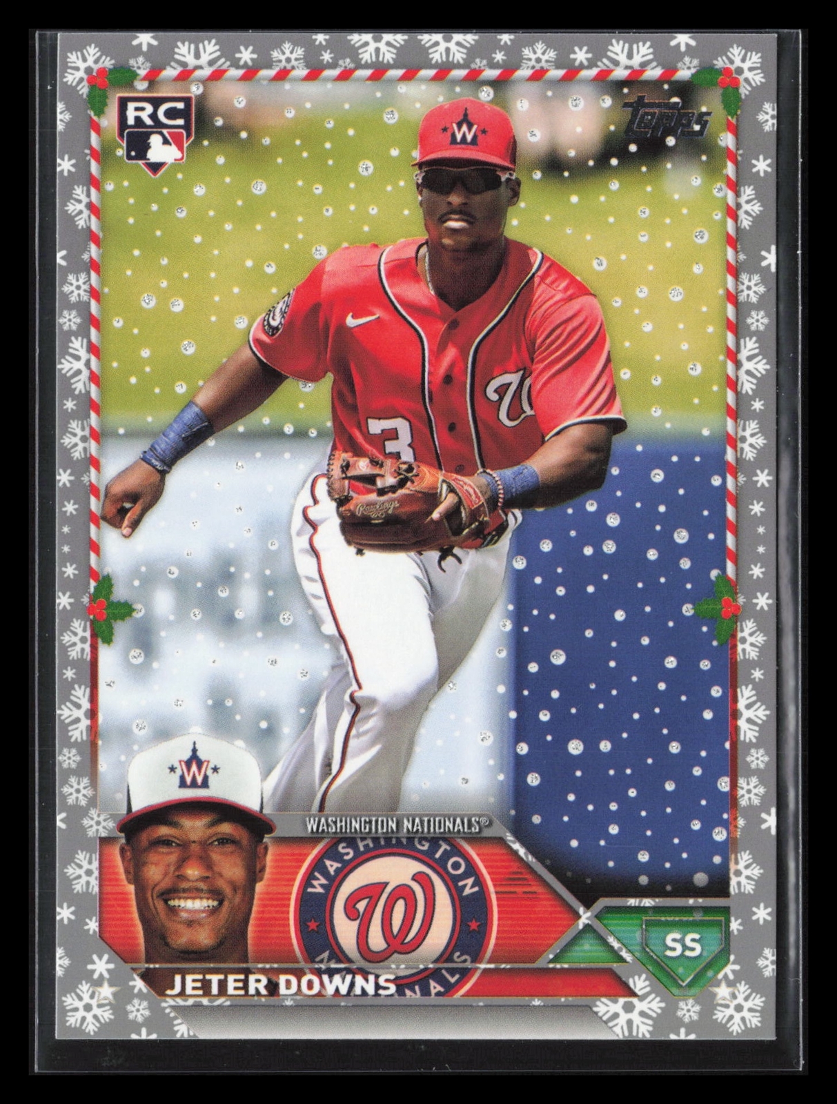 2023 Topps Holiday Jeter Downs Rookie Metallic #H103 RC