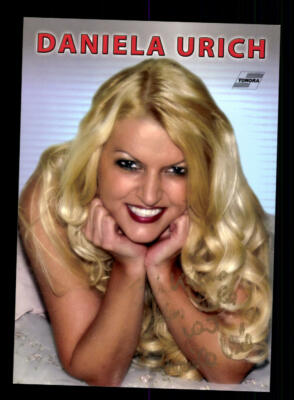 Daniela Urich Autogrammkarte Original Signiert ## BC 149438
