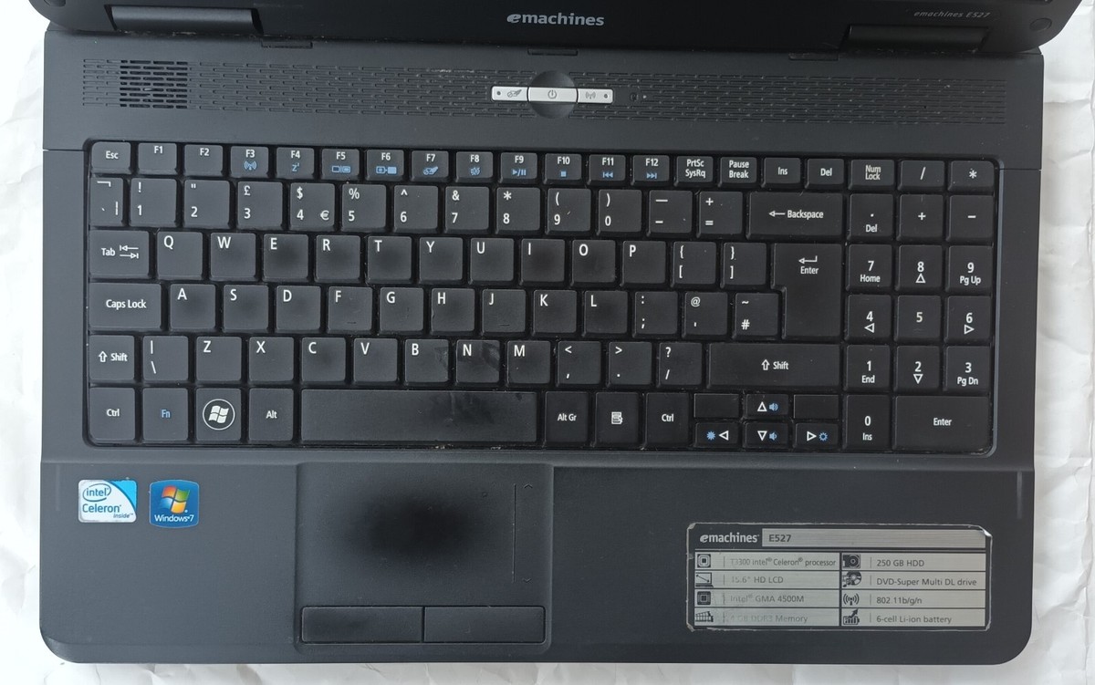 Emachines E527 PAWF5 L01 Laptop Notebook 15.6