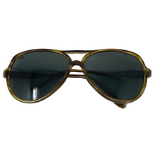 Vintage Bakelite Brown Sunglasses Aviators Greece Unisex Men's Women's Retro