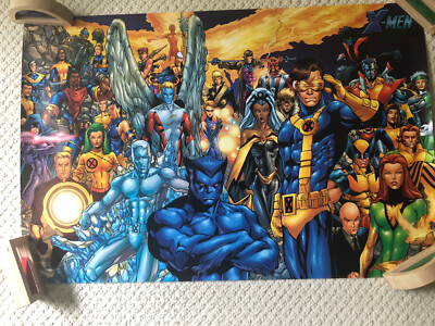 Marvel Comics X-Men Group Poster 36 Inches by 23 Inches | eBay