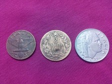 Lotto 3 monete del Regno d'Italia - 2 centesimi 1867 "M"  Vittorio Emanuele II