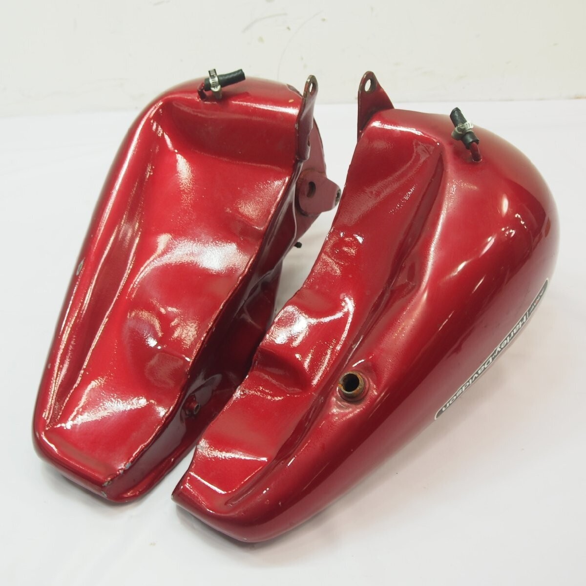 Harley Davidson AMF Shovel RED Gas fuel tank #3571 | eBay