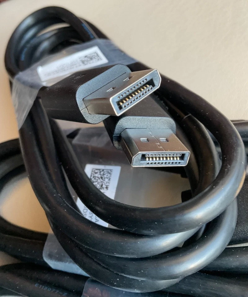 Dell Lenovo HP DisplayPort Male to Male Cable 1.8m 6 FT 5k (OEM) FAST post 48 - Image 3 of 4