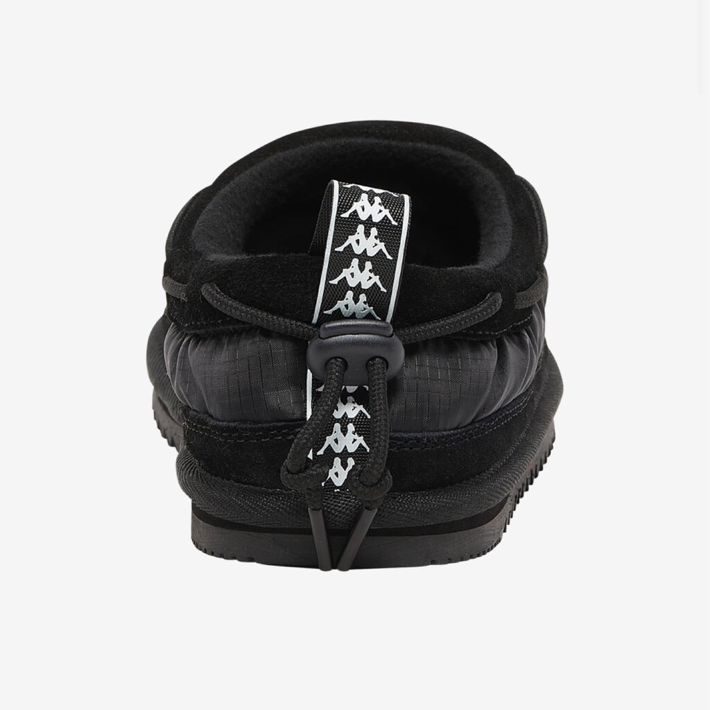 Kappa Auth Mule 3 Triple Black slip-on Slipper,Sandal Comfy 