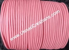 Premium Handmade Round Genuine Leather Cords 50 Meter By Unnati Creations India