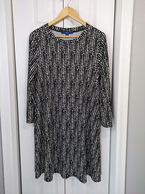 apt 9 black and white dress APT. 9 Black White Gray Floral Dress