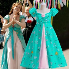 Kids Enchanted 2 Cosplay Costume Giselle Dress Toddler Girls Halloween Outfit