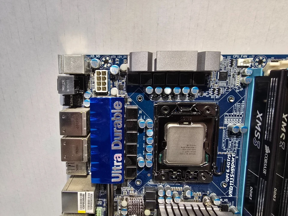 Gigabyte GS-X58A-UD3R Mainboard, Intel Core i7 950, 12GB DDR3 1333 RAM - Bild 2 von 4