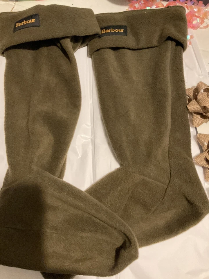 Calcetines bota BARBOUR oliva Foto 3 de 4