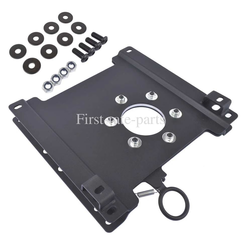 Asiento de metal del lado del pasajero giratorio delantero derecho para Ford Econoline E150 E250 E350 E450 Foto 2 de 4