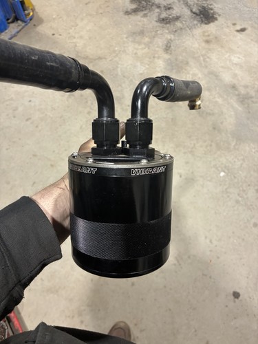 Vibrant Performance 12760 Gen3 Catch Can Assembly Small 0.75L 2‑Port