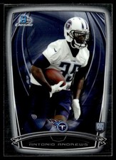 2014 Bowman Chrome Antonio Andrews Rookie Tennessee Titans #181