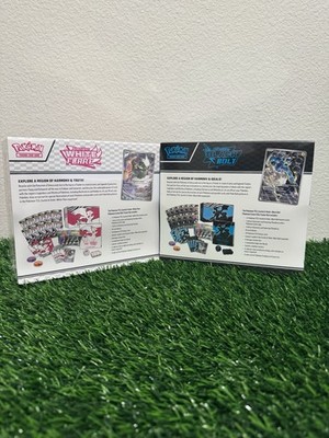 ポケモンセンター限定 White Flare ＆ Black Bolt ETB Pokemon Center Black Bolt & White Flare Elite Trainer Box ETB Set