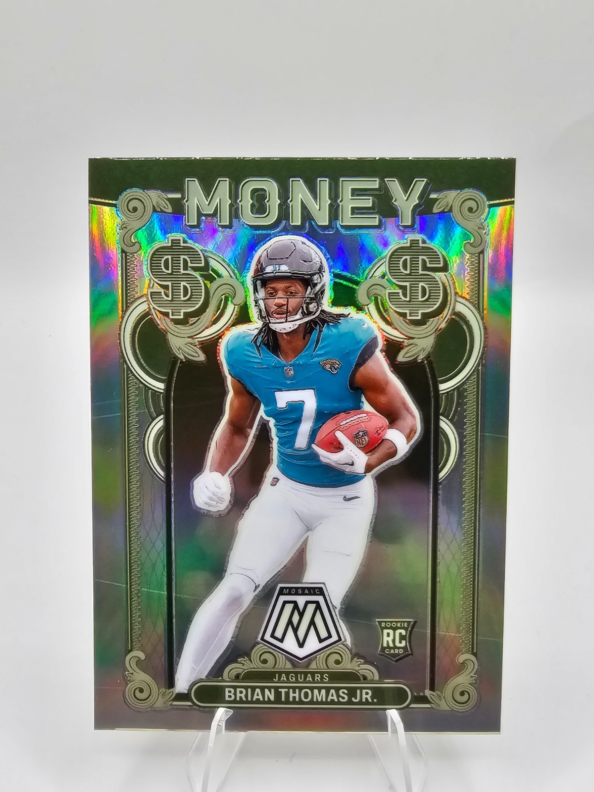 2024 Panini Mosaic Money Brian Thomas Jr Rookie RC Jacksonville Jaguars SSP