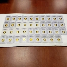 2007-11 $1 Presidential Dollar Complete 39 Proof Set - ICG PR 70 DCAM - Q2043