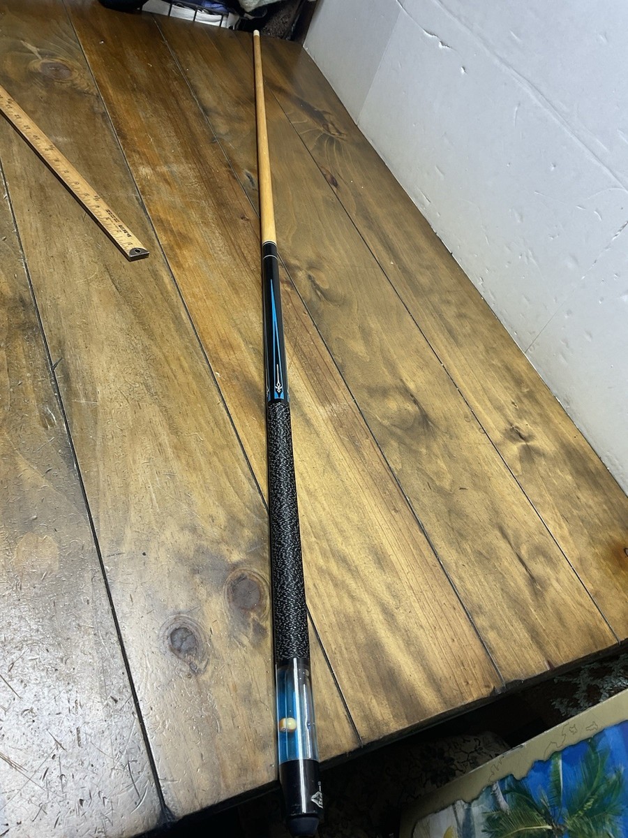 RARE Minnesota Fats Pool Cue Stick Lighted Blue Lava Liquid | eBay