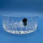 Vintage Waterford Crystal Bowl Starburst Cut Glass Ireland 6” Dish
