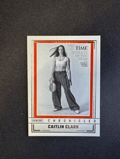 2025 Panini Chronicled Caitlin Clark Snapshots Time Athlete Of The Year #99