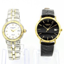 Raymond Weil Parsifal 5507-2 Quartz Date 27-31mm Wristwatch Lot of 2 #WB4713-1