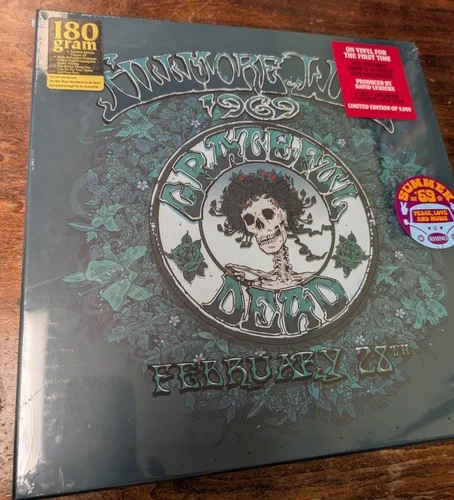 GRATEFUL DEAD FILLMORE WEST SF, CA 2/28/69 LP BOX SET LTD ED 9000 PCS 5LPs 180GM
